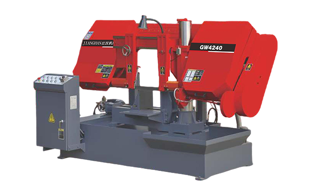 平乐GW4240双柱卧式带锯床